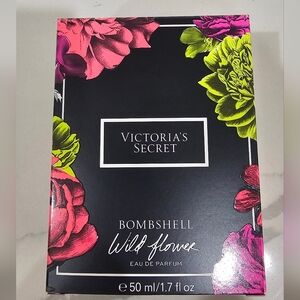 Victoria's Secret Bombshell Wild Flower Perfume Box - Pink and Green Floral New